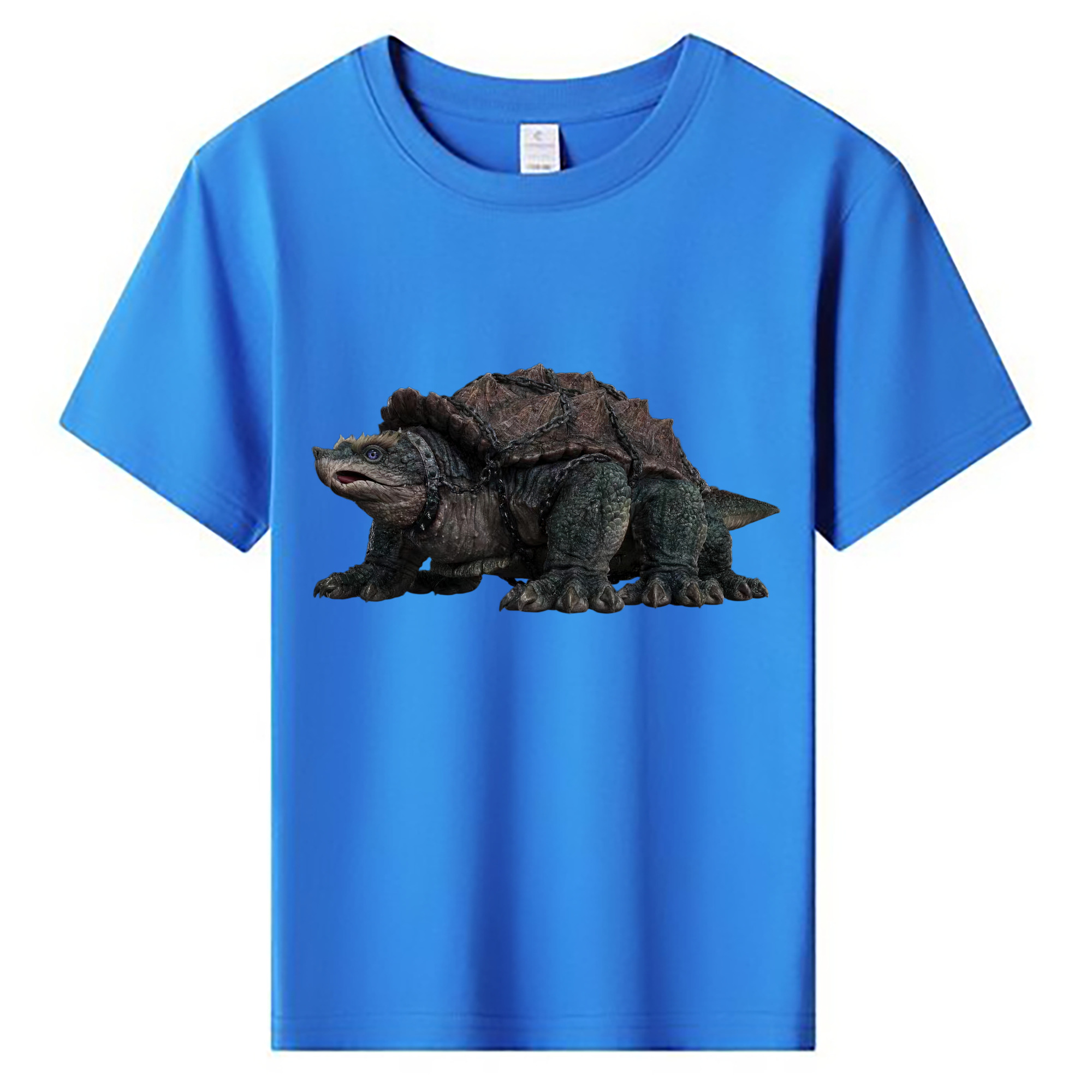 （画像用） Ne Zha 2 ナタ 魔童の大暴れ 綿100％キッズTシャツ（フロントプリント）